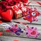 Valentine's Day Craft Kits for Kids, DIY Craft Ornament Valentine Class Game Activities Paper Craft Hanging Ornament for Valentines Day Decorations (24 Sets)